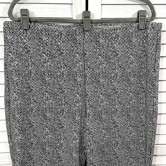 Chico’s Juliet Pants Size 3T (16T) Ponte Herringbone NWOT - Picture 3 of 12